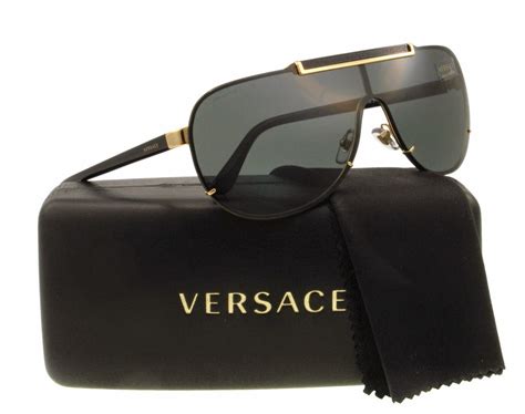 men's black versace sunglasses.